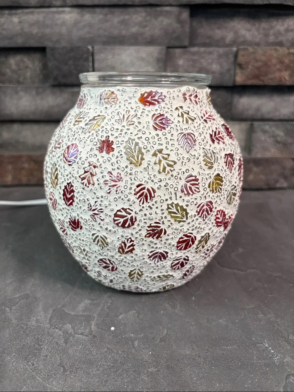 Scentsy Forever Fall Leaf Wax Warmer